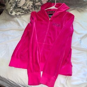 Size large zip up Victoria secret